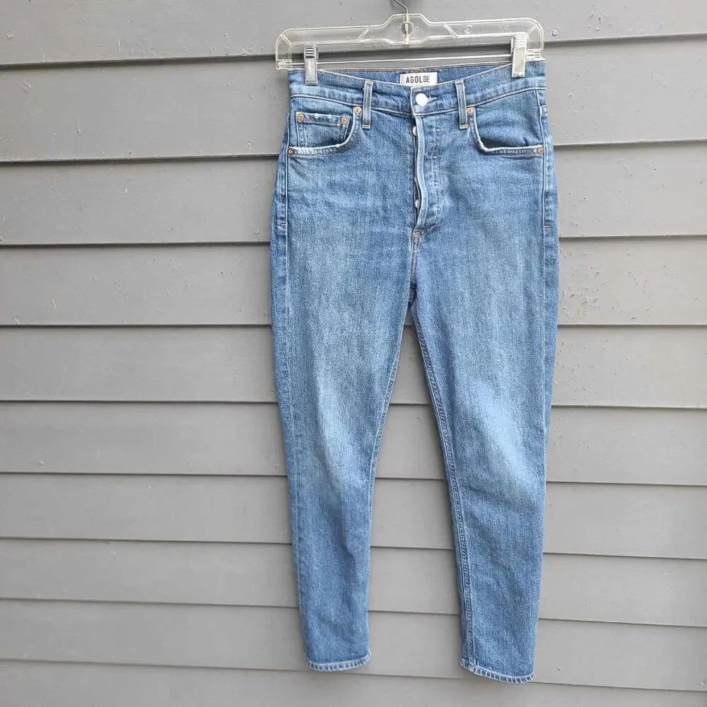 Agolde Nico Button Fly Jeans size 25